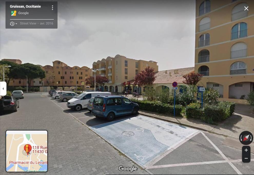 L'Escapade : Charmant T2 -Parking Gratuit, Piscine, Wifi, Clim Gruissan Exterior foto